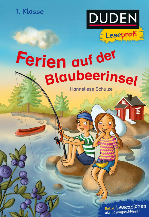 Könyv Duden Leseprofi - Ferien auf der Blaubeerinsel, 1. Klasse Iris Hardt