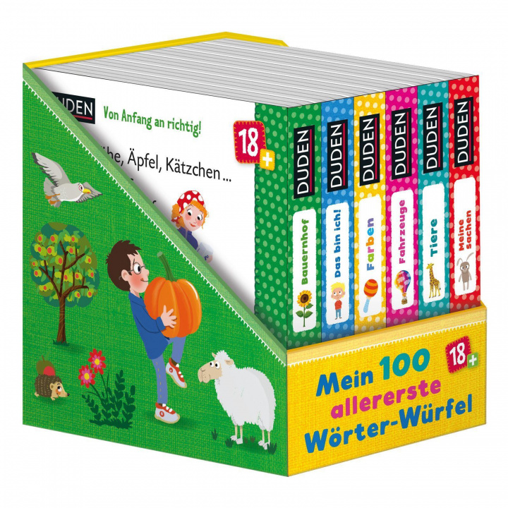 Knjiga Duden 18+: 100 allererste Wörter-Würfel Nikolai Renger