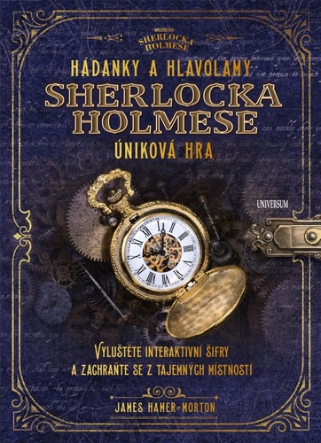 Książka Hádanky a hlavolamy Sherlocka Holmese – úniková hra James Hamer-Morton