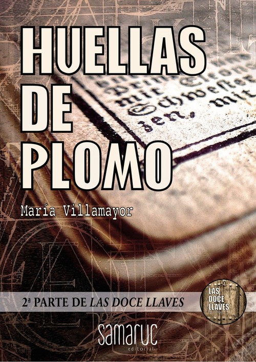 Libro Huellas de plomo MARIA VILLAMAYOR