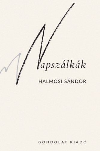 Knjiga Napszálkák Halmosi Sándor