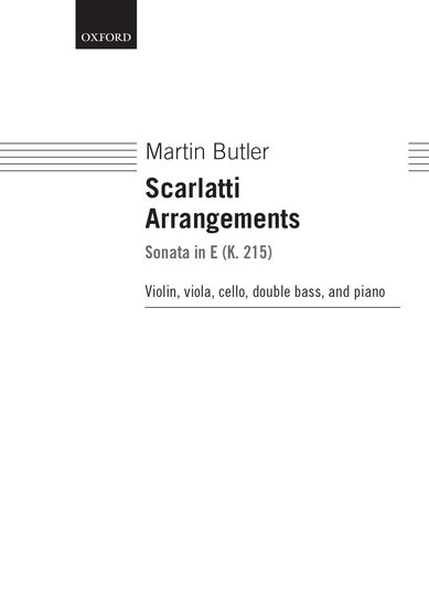 Tiskani izdelki Sonata in E (K. 215) (Paperback) DOMENICO SCARLATTI_M