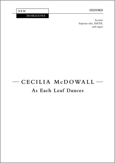 Prasa As Each Leaf Dances (Paperback) CECILIA MCDOWALL
