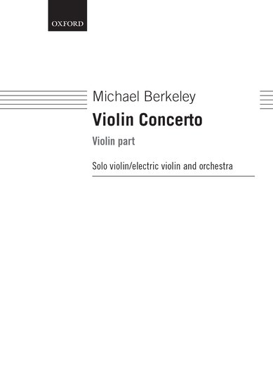Printed items Violin Concerto (Paperback) MICHAEL BERKELEY