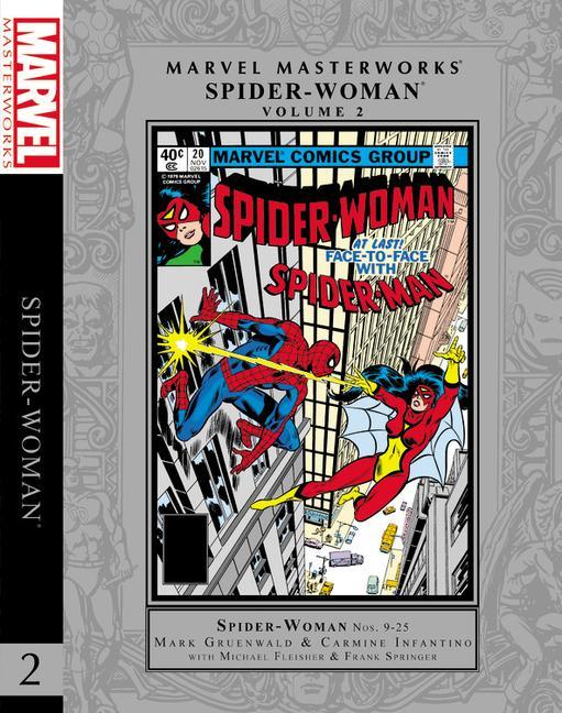 Kniha Marvel Masterworks: Spider-woman Vol. 2 Mark Gruenwald