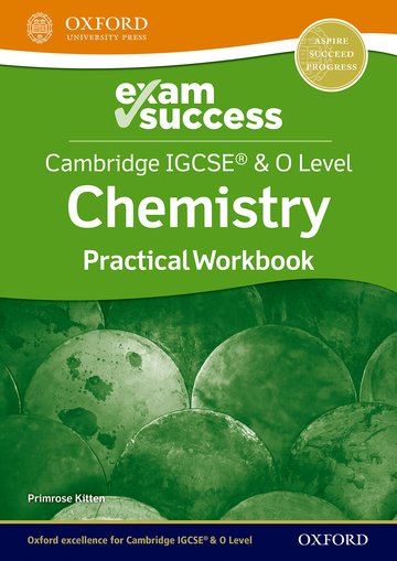 Kniha Cambridge IGCSE (R) & O Level Chemistry: Exam Success Practical Workbook Primrose Kitten