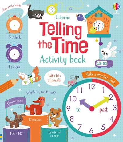 Carte Telling the Time Activity Book Lara Bryan