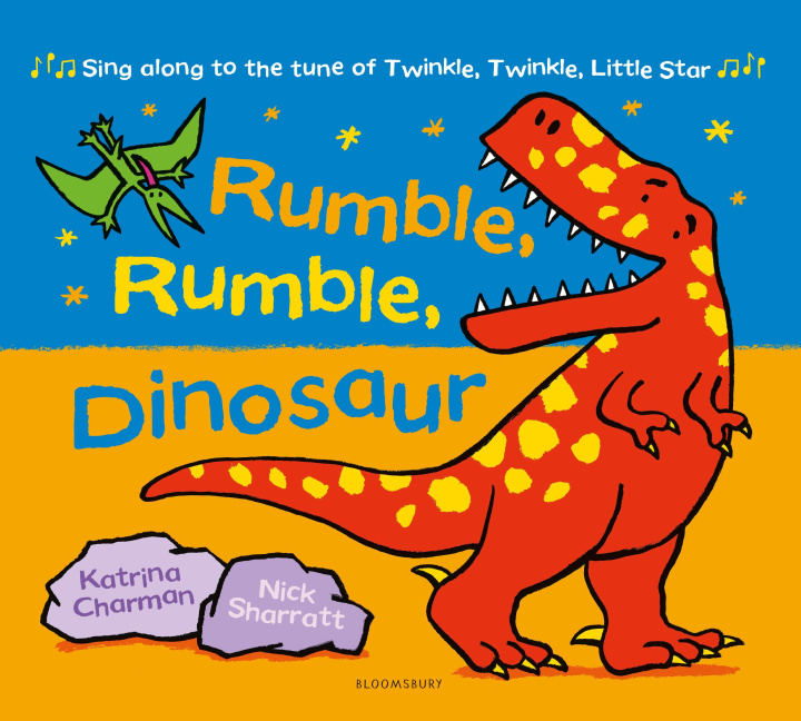 Kniha Rumble, Rumble, Dinosaur Katrina Charman
