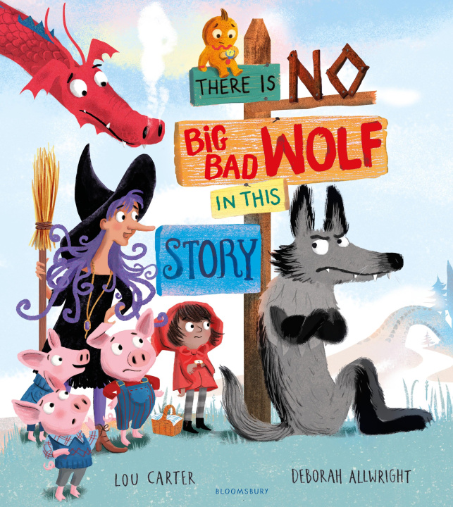 Könyv There Is No Big Bad Wolf In This Story Lou Carter