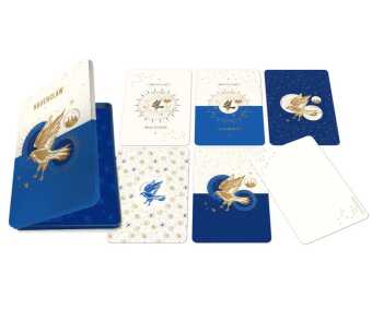 Drucksachen Harry Potter: Ravenclaw Constellation Postcard Tin Set Insight Editions