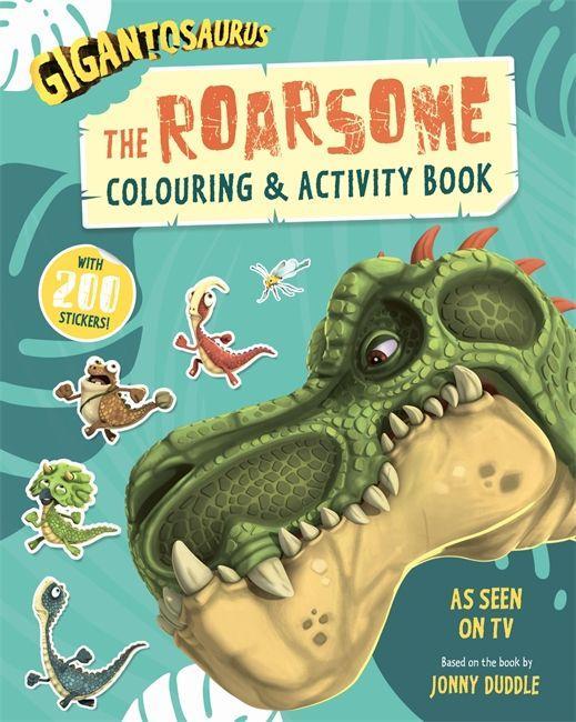 Книга Gigantosaurus - The Roarsome Colouring & Activity Book Cyber Group Studios