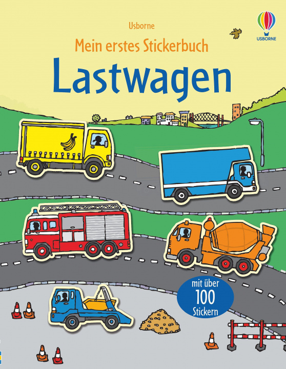Книга TRUCKS STICKER BOOK Dan Crisp