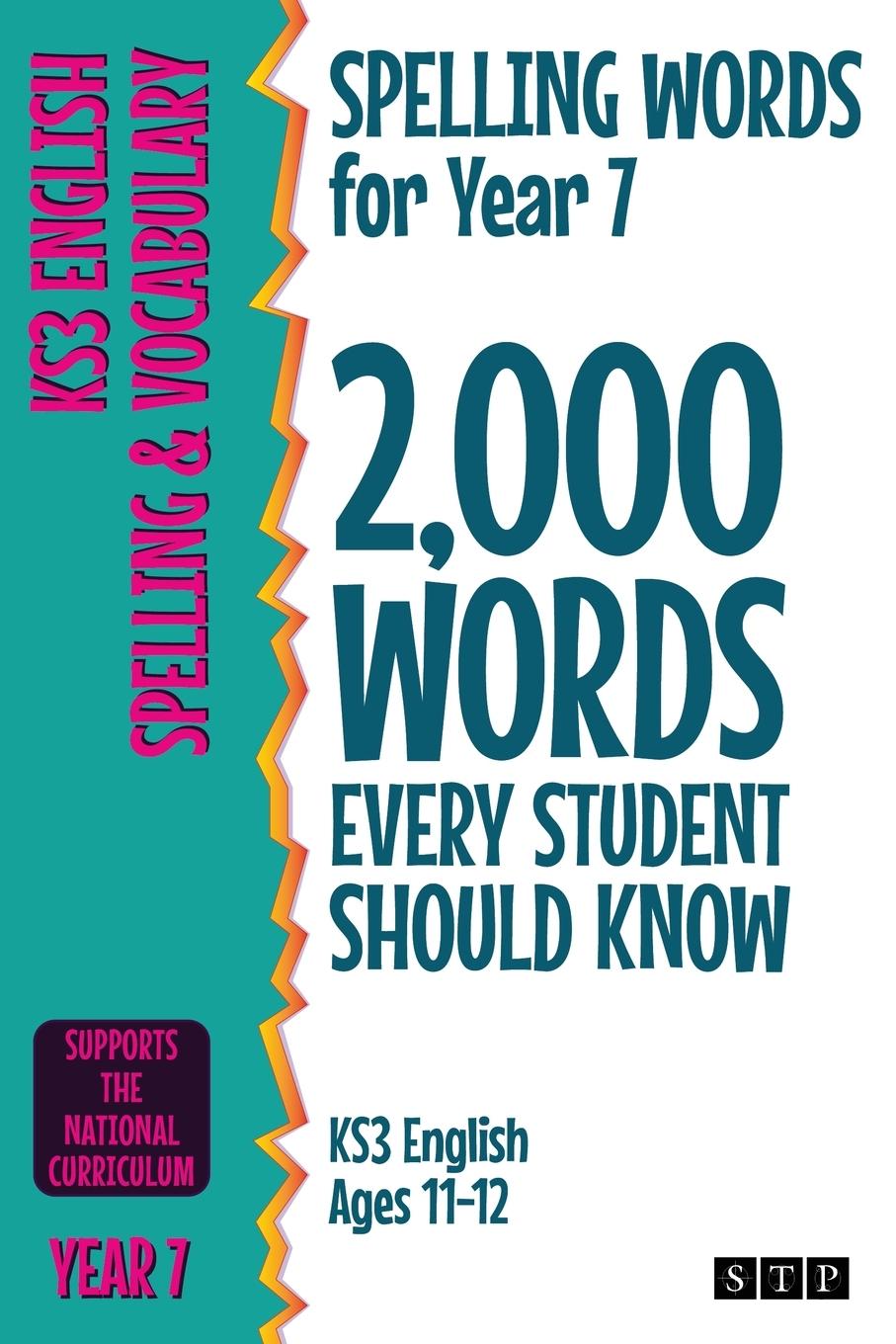 Книга Spelling Words for Year 7 STP Books