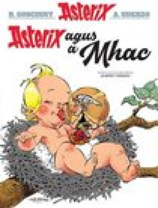Kniha Asterix Agus a Mhac (Asterix in Irish) 