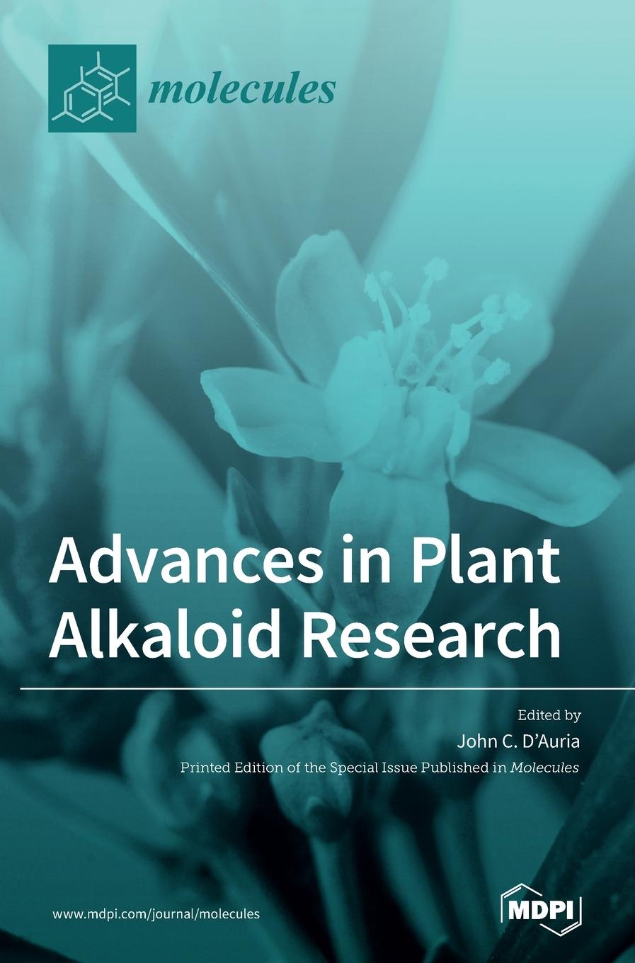 Carte Advances in Plant Alkaloid Research 