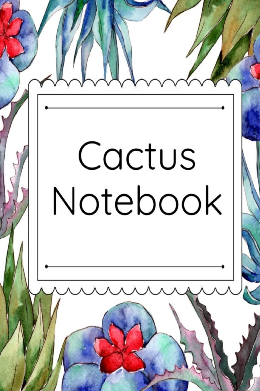 Book Cactus Notebook Joy Bloom
