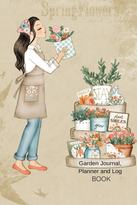Carte Garden Journal, Planner and Log Book Joy Bloom