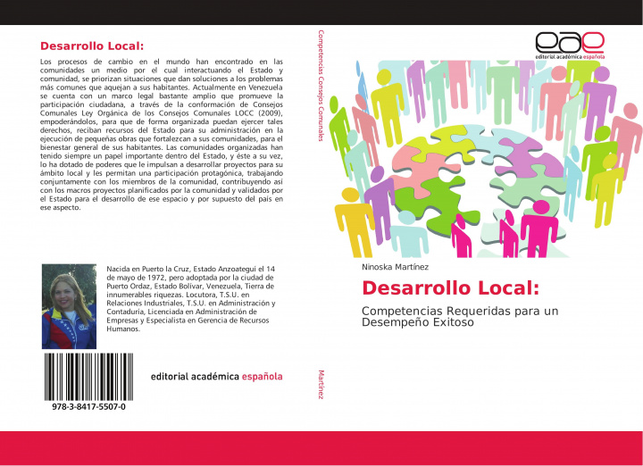 Knjiga Desarrollo Local Martinez Ninoska Martinez