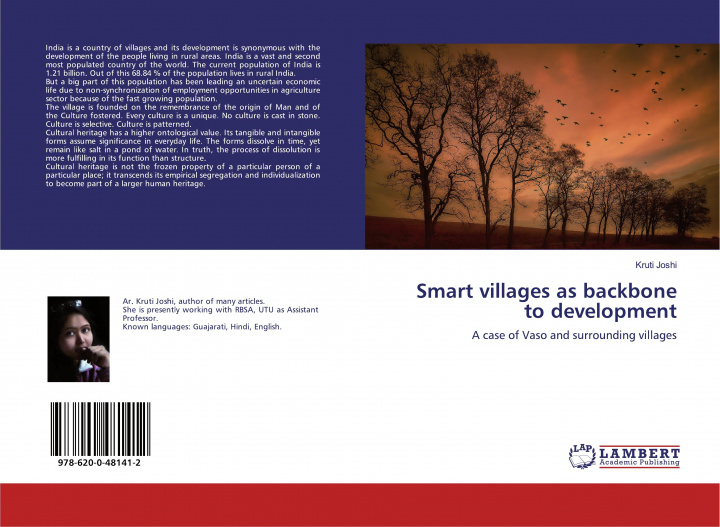 Knjiga Smart villages as backbone to development Kruti Joshi