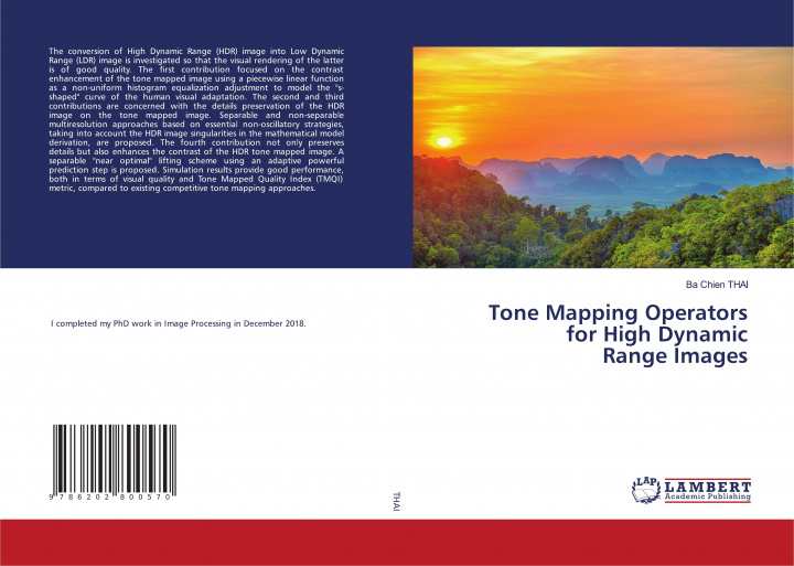 Knjiga Tone Mapping Operators for High Dynamic Range Images THAI Ba Chien THAI