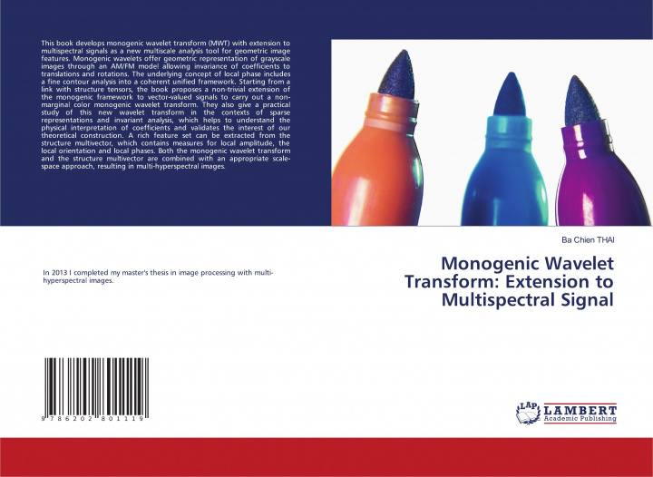 Knjiga Monogenic Wavelet Transform Ba Chien Thai