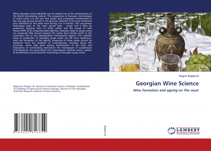 Carte Georgian Wine Science Bagaturia Nugzar Bagaturia