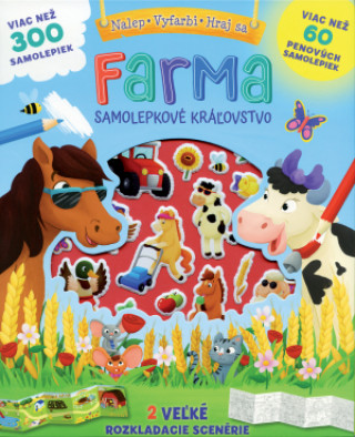 Könyv Farma Samolepkové kráľovstvo neuvedený autor