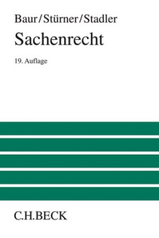 Boek Sachenrecht Jürgen F. Baur