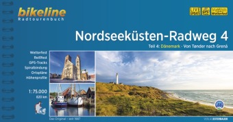 Książka Nordseeküsten-Radweg. 1:75000 / Nordseeküsten-Radweg Teil 4 