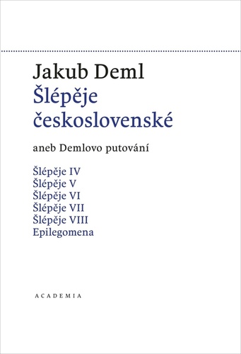 Kniha Šlépěje československé Jakub Deml
