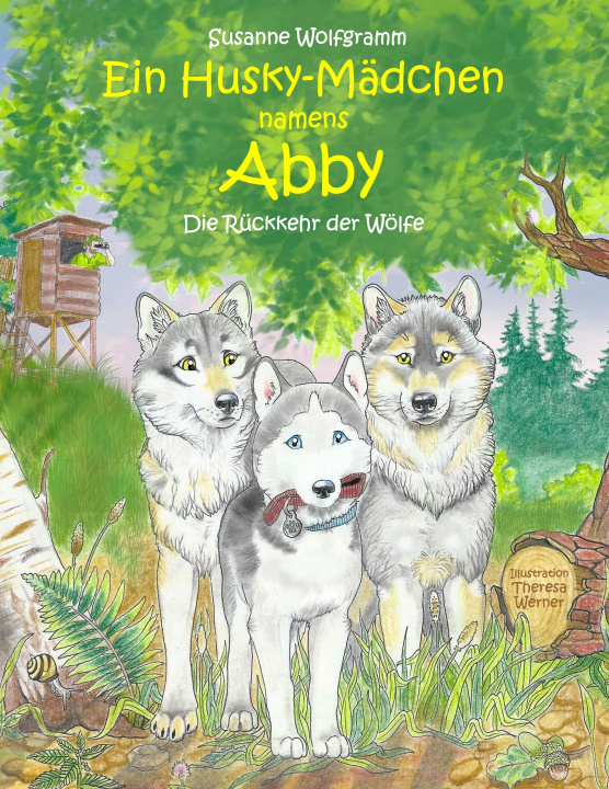Kniha Ein Husky-Mädchen namens Abby 