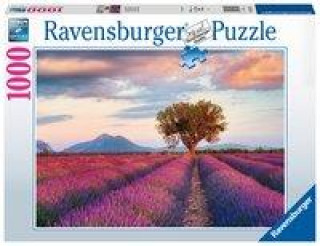 Joc / Jucărie Lavendelfeld in der goldenen Stunde. Puzzle 1000 Teile 