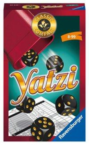 Hra/Hračka Ravensburger®, Classic Compact Yatzi, 20639, beliebtes Würfelspiel ab 8 Jahren 