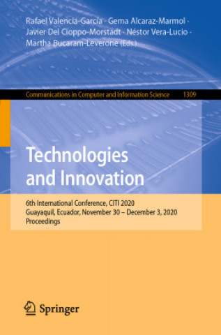 Knjiga Technologies and Innovation Gema Alcaraz-Marmol