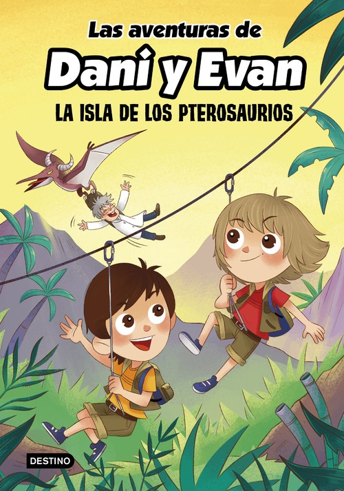 Carte Las aventuras de Dani y Evan. La isla de los pterosaurios 