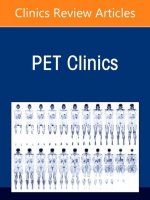 PET-Based Novel Imaging Techniques with Recently Introduced Radiotracers, An Issue of PET Clinics