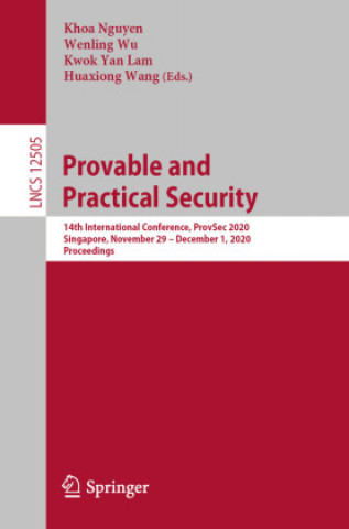 Knjiga Provable and Practical Security Huaxiong Wang