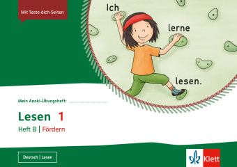 Buch Mein Anoki-Übungsheft. Lesen 1. Heft B | Fördern. Übungsheft Klasse 1 