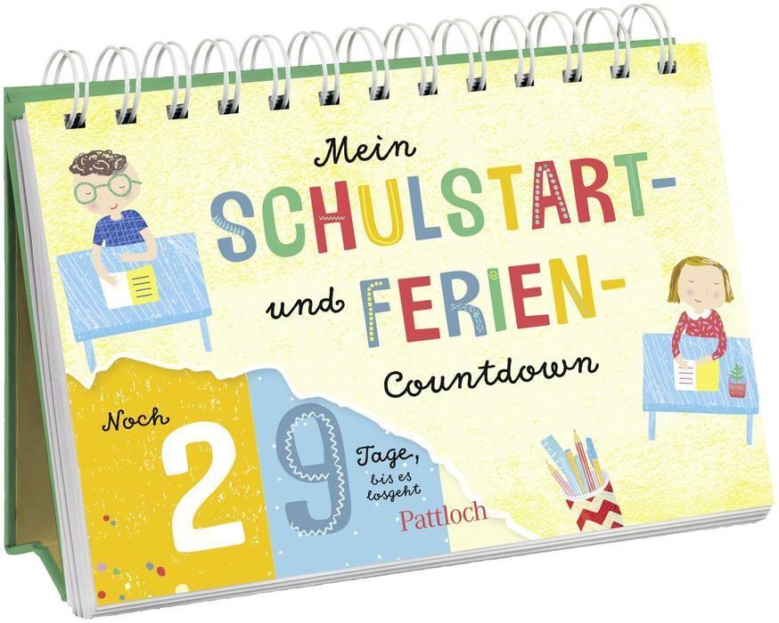 Könyv Mein Schulstart- und Ferien-Countdown 