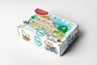 Juego/Juguete Bobo Siebenschläfer Puzzle JEP-Animation