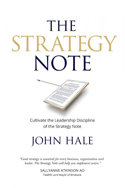Knjiga Strategy Note JOHN HALE