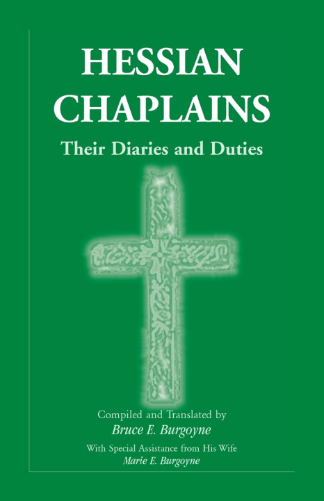 Knjiga Hessian Chaplains Burgoyne Bruce E. Burgoyne
