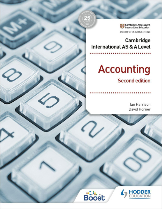 Kniha Cambridge International AS and A Level Accounting Second Edition Ian Harrison