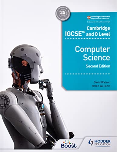 Book Cambridge IGCSE and O Level Computer Science Second Edition David Watson