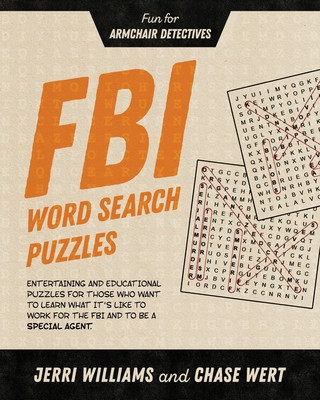 Knjiga FBI Word Search Puzzles Chase Wert