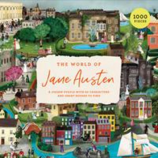 Game/Toy The World of Jane Austen 1000 Piece Puzzle John Mullan