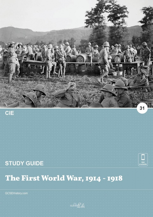 Könyv First World War, 1914 - 1918 CLEVER LILI