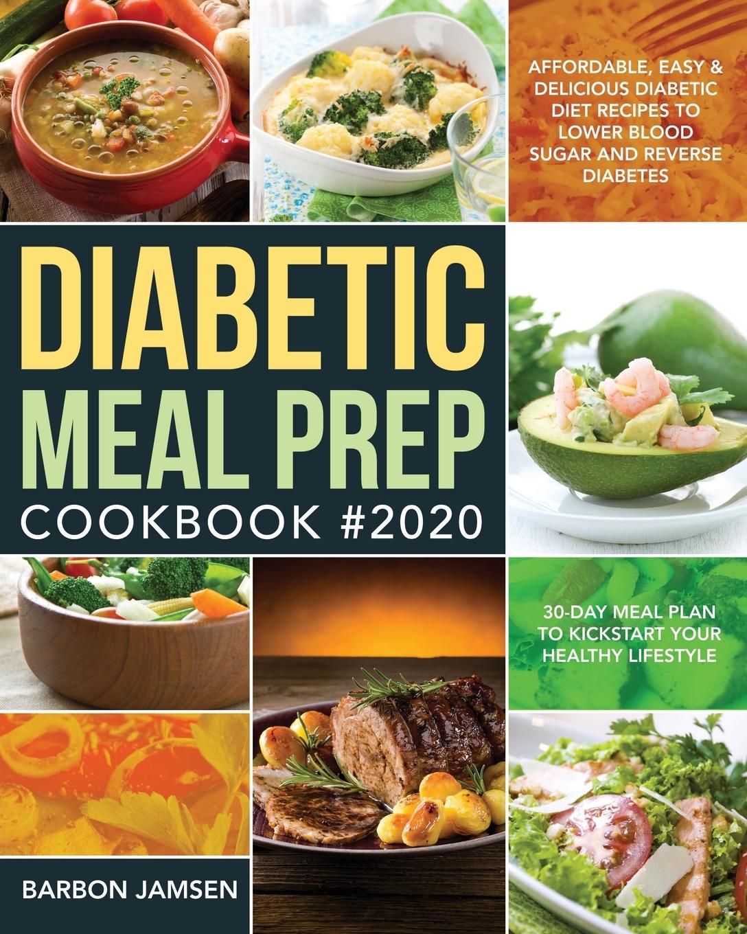 Książka Diabetic Meal Prep Cookbook #2020 BARBON JAMSEN