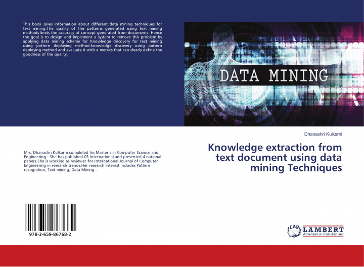 Knjiga Knowledge extraction from text document using data mining Techniques Kulkarni Dhanashri Kulkarni