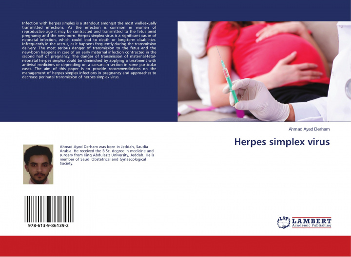 Könyv Herpes simplex virus Derham Ahmad Ayed Derham